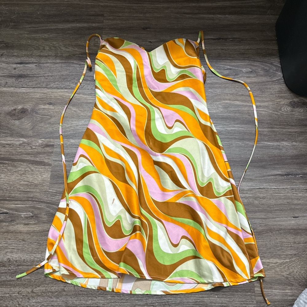 Windsor Multicolor Swirl Dress
